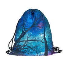 Load image into Gallery viewer, 3D Print Drawstring Backpack Rucksack Shoulder Bags Gym Bag Muti color