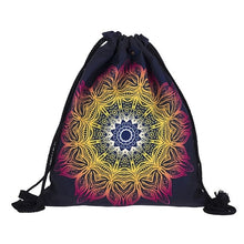 Load image into Gallery viewer, 3D Print Drawstring Backpack Rucksack Shoulder Bags Gym Bag Muti color