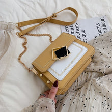 Load image into Gallery viewer, Chain Pu Leather Crossbody Bags For Women 2019 Small Shoulder Messenger Bag Special Lock Design Female Travel Handbags